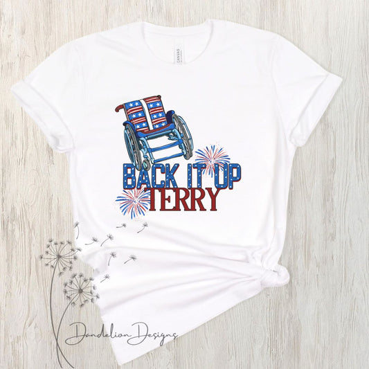 Back Up Terry Tee