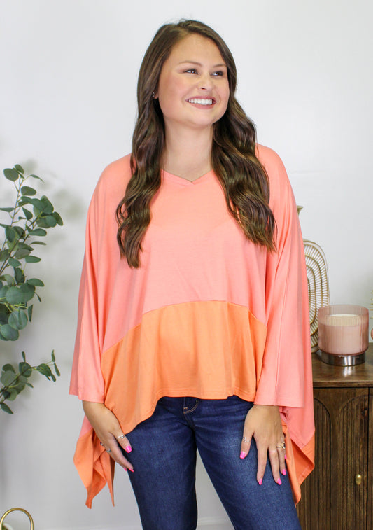 Flowy Orange Top RTS