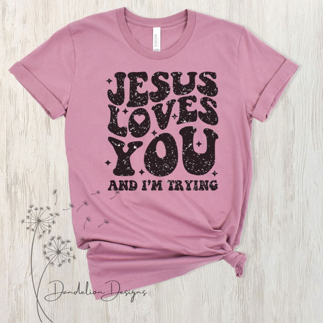 Jesus Loves You tee