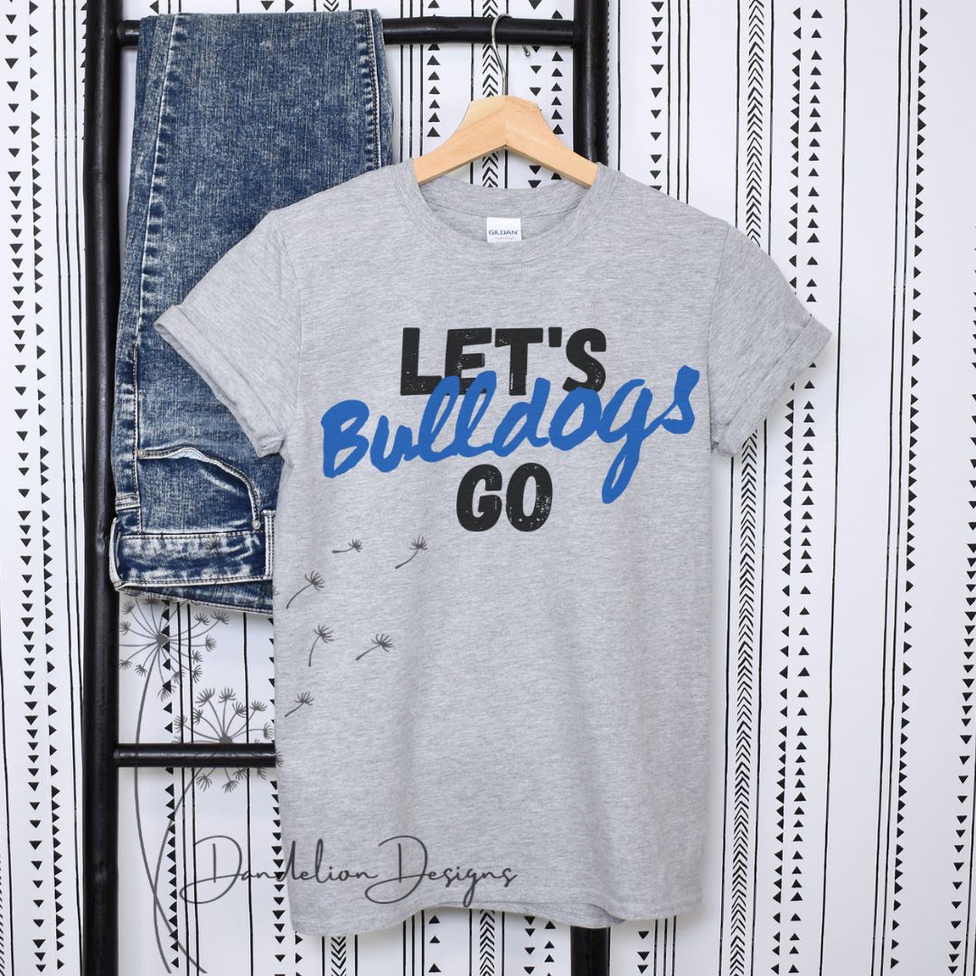 Let's Go Bulldogs Tee