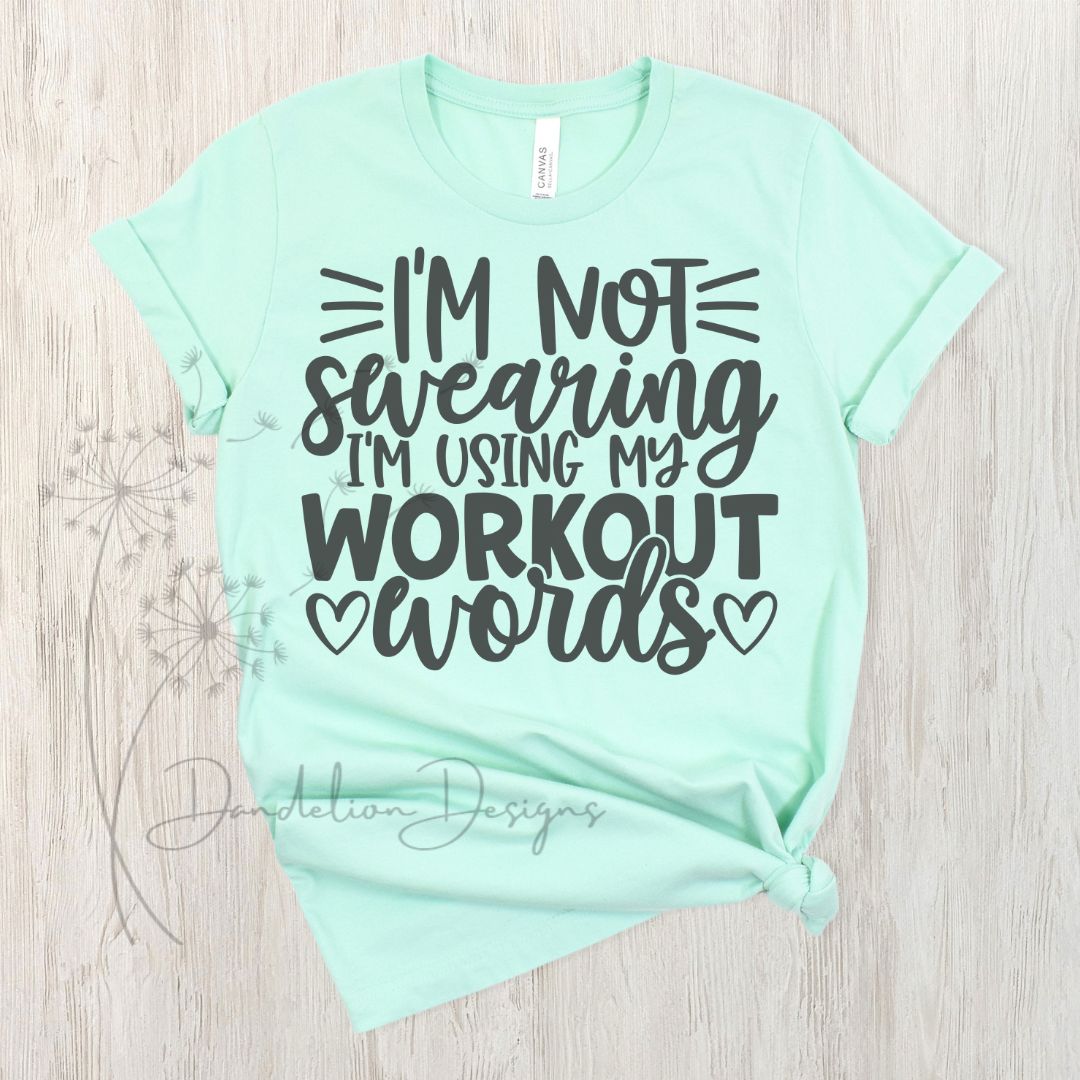 Workout Words Tee