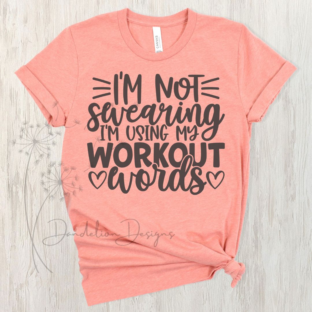 Workout Words Tee