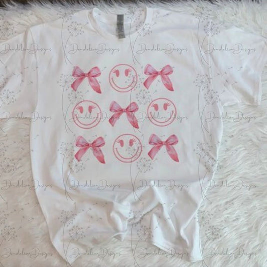 Pink Bows Tee