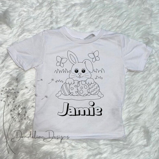 Color Your Own Easter Tee