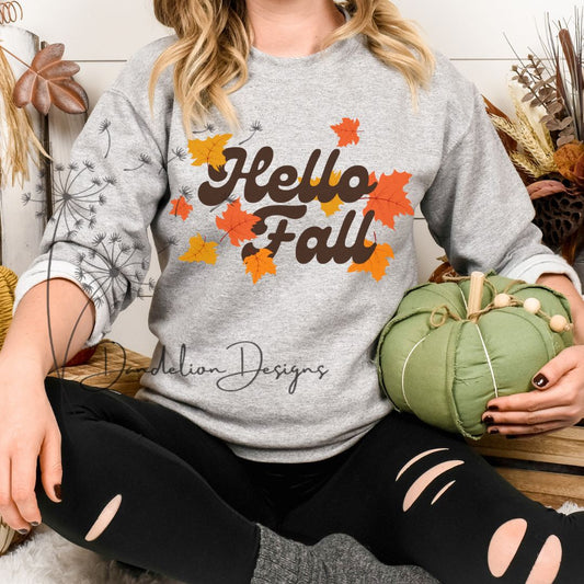 Hello Fall Tee/Sweatshirt
