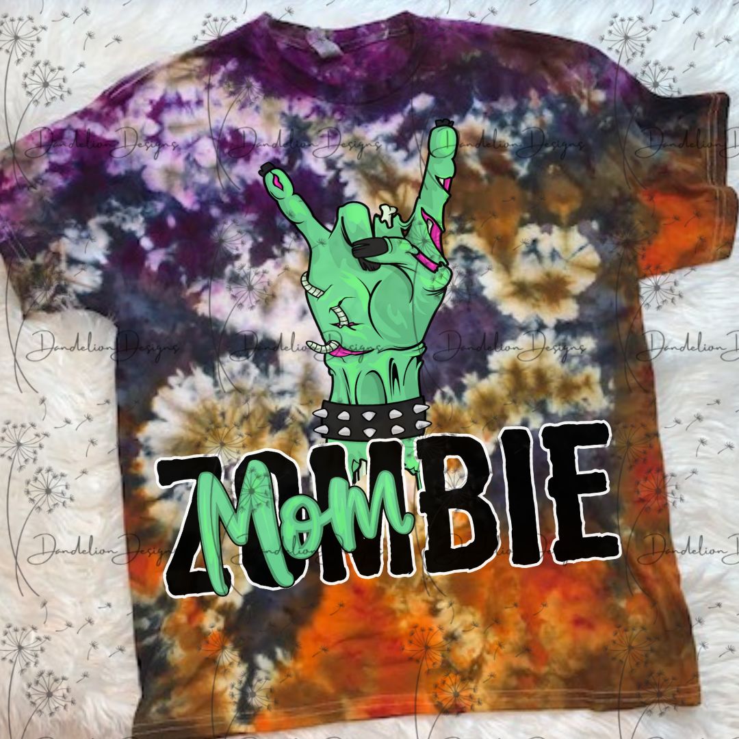 Mombie Tie Dye Tee