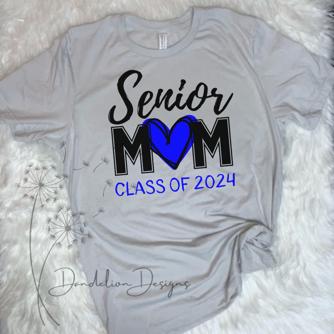 Senior Mom **Custom School Colors**