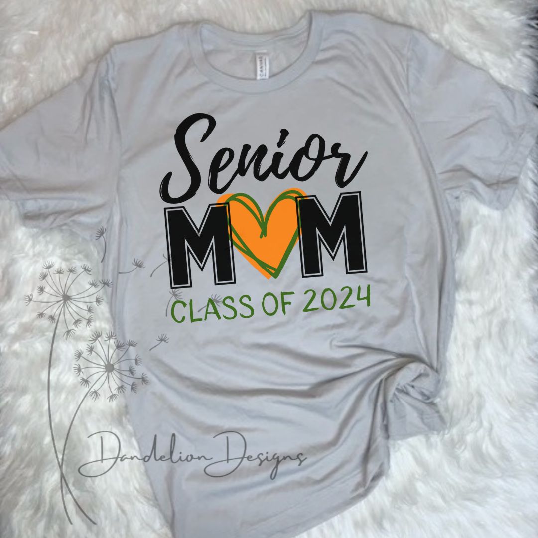 Senior Mom **Custom School Colors**