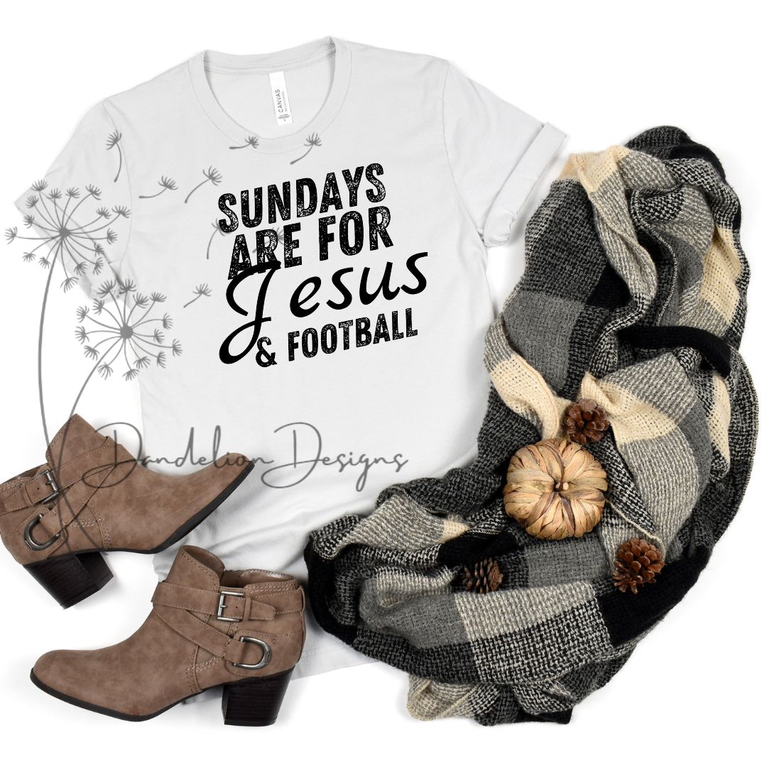 Jesus & Football Tee