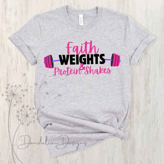 Faith, Weights and Protein Shakes